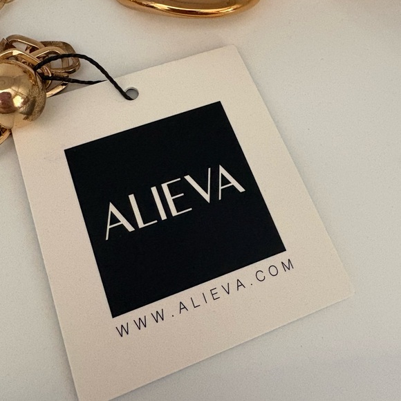Alieva Gold Tone Chain Belt with Chunky Links NWT main image 9